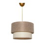 Opviq Lámpara de Araña SP288 Beige y Crema